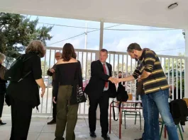 Απονομή Βραβείου «ΜΑΡΙΟΣ ΤΟΚΑΣ» σε αριστεύσαντα μαθητή Πειραματικού Μουσικού Γυμνασίου Παλλήνης από Αντιπεριφερειάρχη Ανατ. Αττικής