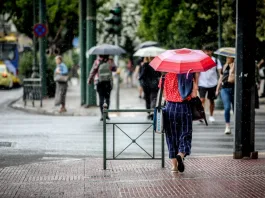 Μεταβολή του καιρού την Τρίτη με βροχές και καταιγίδες στο μεγαλύτερο μέρος της χώρας
