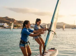 Το πρώτο μάθημα windsurfing: τι να περιμένετε