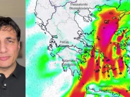 Μελτέμια με ριπές άνω των 100 χλμ. και πολύ υψηλός κίνδυνος πυρκαγιάς τις επόμενες 72 ώρες