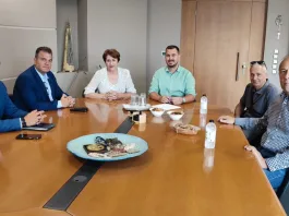 Συνάντηση εργασίας Δημάρχου Ρ – Π, Αντιπεριφερειάρχη Αν. Αττικής για ασφάλεια, έργα και υποδομές